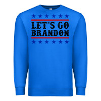True Royal Let's Go Brandon American Flag Premium Sweatshirt - Jasminsmagicworld