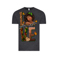 Vintage Black love melanin Vintage Tee - texasbilliewilder