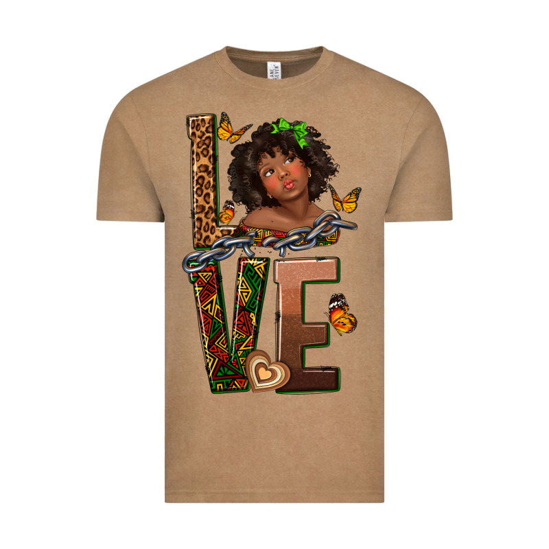Love Melanin Vintage Tee by texasbilliewilder | Teevron