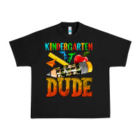 Black kindergarten dude Urban Heavy Tee - texasbilliewilder