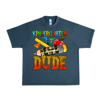Midnight Navy kindergarten dude Urban Heavy Tee - texasbilliewilder