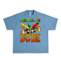 Pebble Blue kindergarten dude Urban Heavy Tee - texasbilliewilder