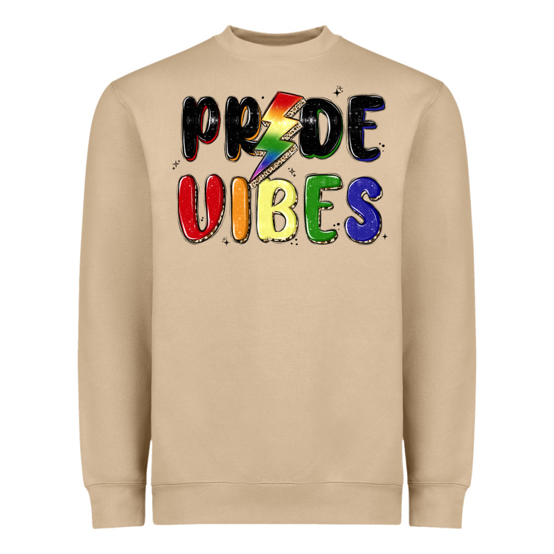 Pride Vibes Heavyweight Sweatshirt by MaliasSmallBusiness | Teevron