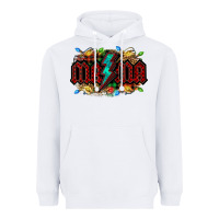 White lightning bolt mama christmas Heavyweight Hoodie - Jasminsmagicworld
