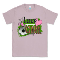 Lilac love my girl soccer Classic Tee - HRA Design Shop