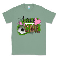 Sage love my girl soccer Classic Tee - HRA Design Shop