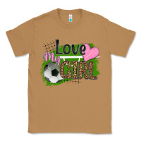 Toasted Coconut love my girl soccer Classic Tee - HRA Design Shop