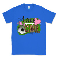 True Royal love my girl soccer Classic Tee - HRA Design Shop
