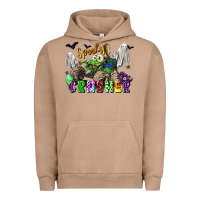 Pigment Burro spooky crusher monster truck Urban Hoodie - LillyAllenDesigns