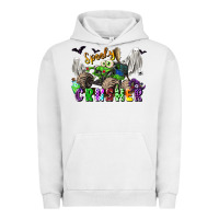 Pigment Lunar Rock spooky crusher monster truck Urban Hoodie - LillyAllenDesigns
