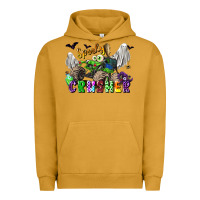 Pigment Peanut Butter spooky crusher monster truck Urban Hoodie - LillyAllenDesigns