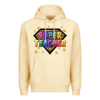Super Teacher With Leopard Premium Hoodie | Teevron