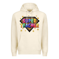 Tofu super teacher with leopard Premium Hoodie - NancyCooperArtShop