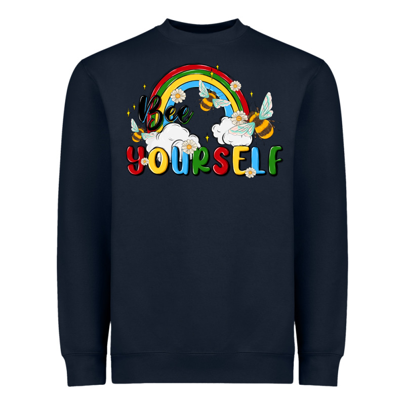 Bee Yourself Heavyweight Sweatshirt by MaliasSmallBusiness | Teevron