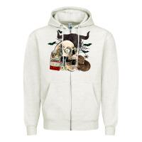 Oatmeal Heather cowboy killers Zipper Hoodie - AdoDesignShop