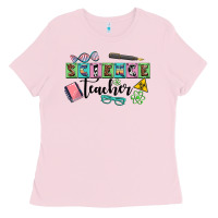 Bubblegum Pink science teacher Ladies Tee - AdoDesignShop