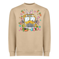 Mushroom easter school bus Heavyweight Sweatshirt - MaliasSmallBusiness
