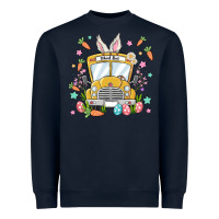 Navy easter school bus Heavyweight Sweatshirt - MaliasSmallBusiness