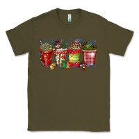 Army Green christmas drink Classic Tee - CowhideDigitalArt