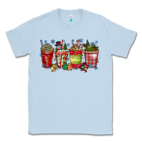 Dusty Blue christmas drink Classic Tee - CowhideDigitalArt