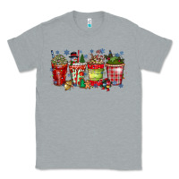 Heather Grey christmas drink Classic Tee - CowhideDigitalArt