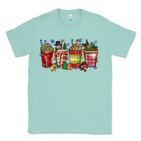 Seafoam christmas drink Classic Tee - CowhideDigitalArt