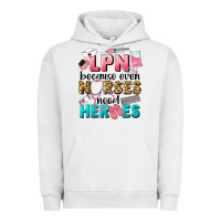 Pigment Lunar Rock lpn because nurses need heroes Urban Hoodie - LillyAllenDesigns