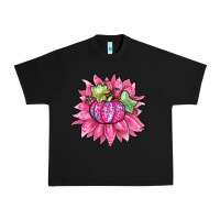 Black sunflower pumpkin breast cancer Urban Heavy Tee - Zillion Design Studio