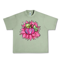 Oil Green sunflower pumpkin breast cancer Urban Heavy Tee - Zillion Design Studio