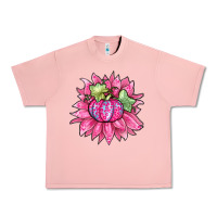 Salmon sunflower pumpkin breast cancer Urban Heavy Tee - Zillion Design Studio