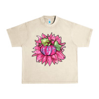 Sandshell sunflower pumpkin breast cancer Urban Heavy Tee - Zillion Design Studio