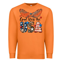 Carrot Western God Bless The USA Premium Sweatshirt - LillyAllenDesigns