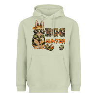 Matcha easter egg hunter rabbit bunny Heavyweight Hoodie - BarkalooDesign
