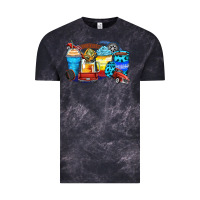 Cloud Black truck coffee cups Vintage Tee - Zillion Design Studio