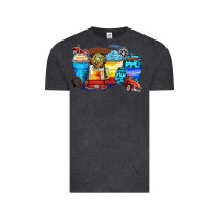 Vintage Black truck coffee cups Vintage Tee - Zillion Design Studio