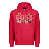 Cardinal boss lady Premium Hoodie - MaliasSmallBusiness