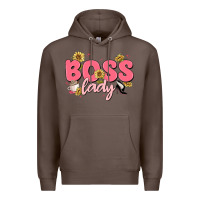 Coffee boss lady Premium Hoodie - MaliasSmallBusiness