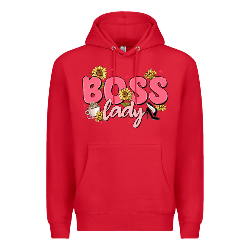 Boss Lady Premium Hoodie by MaliasSmallBusiness | Teevron