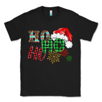 Black ho ho ho christmas Classic Tee - BarkalooDesign