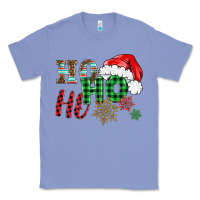 Colony Blue ho ho ho christmas Classic Tee - BarkalooDesign