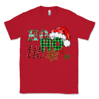 Red ho ho ho christmas Classic Tee - BarkalooDesign