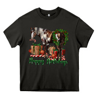 Asphalt happy holidays mustang horse Heavy Core Tee - LillyAllenDesigns