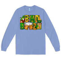Colony Blue bad boozy st patricks Long Sleeve Tee - FaDigitalArtStudio