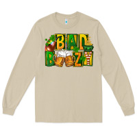 Mushroom bad boozy st patricks Long Sleeve Tee - FaDigitalArtStudio