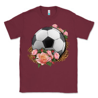 Burgundy western soccer with roses Classic Tee - HRA Design Shop