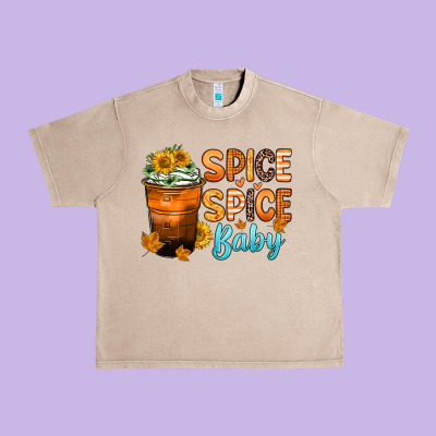 Spice Spice Baby Urban Heavy Tee Designed By Zillion Design Studio
