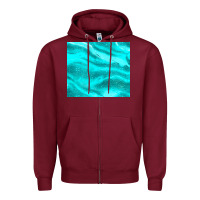 Burgundy turquoise glitter Zipper Hoodie - JahusDesignShop