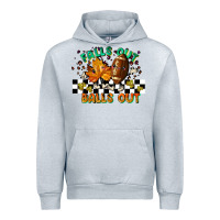 Heather Grey falls out balls out Urban Hoodie - LillyAllenDesigns