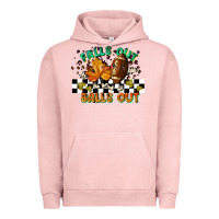 Pigment Salmon falls out balls out Urban Hoodie - LillyAllenDesigns
