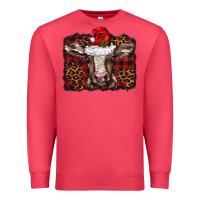 Cardinal Christmas background baby calf Premium Sweatshirt - BarkalooDesign